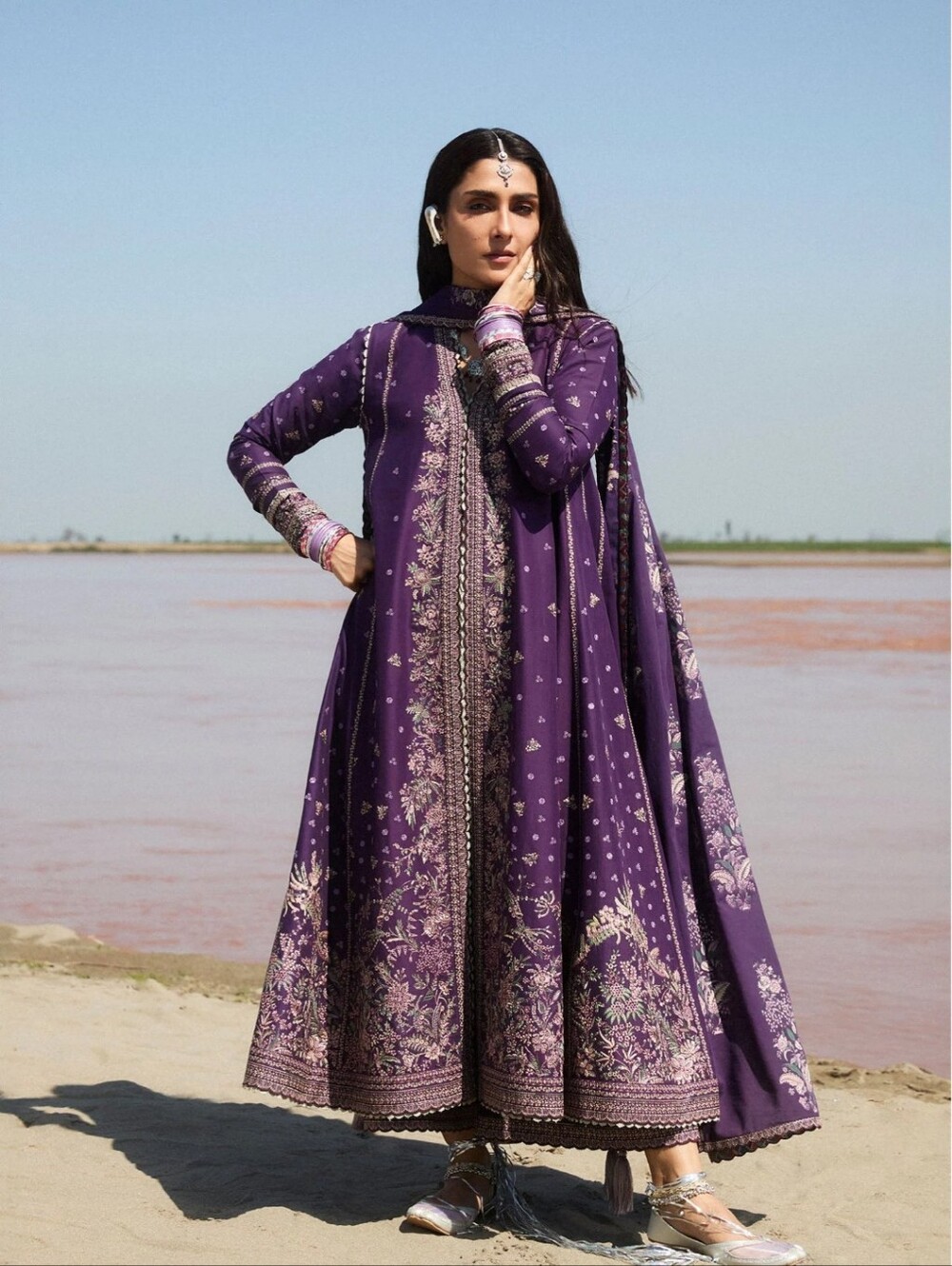 Hussain Rehar Designer Dress